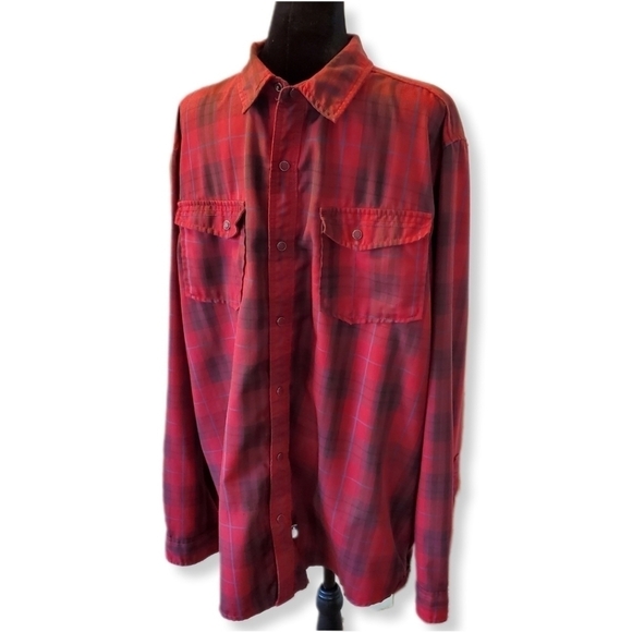 The North Face Other - The North Face Men's Long Sleeve Snap Button Up Shirt Sz XL